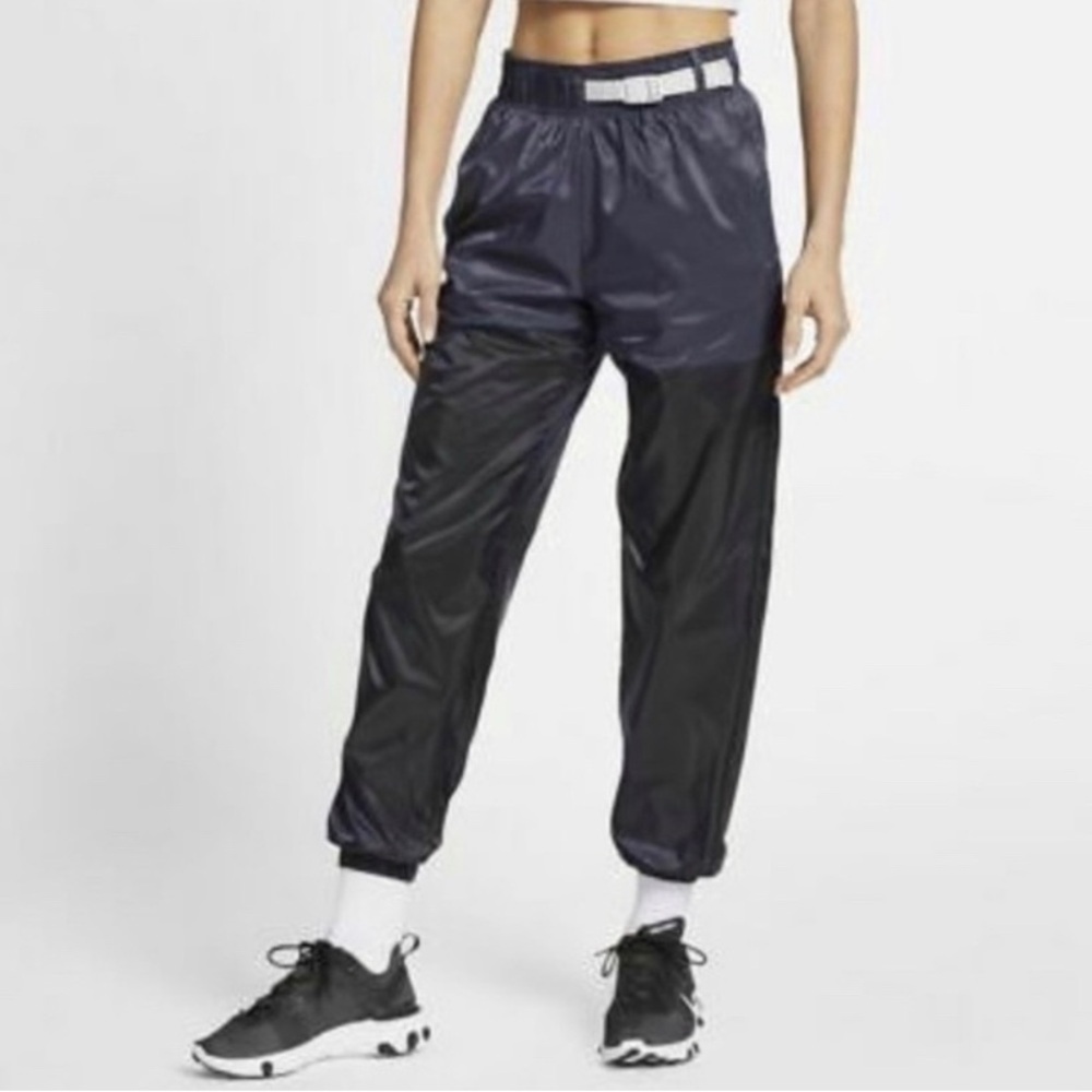 Nike Black and Gray Track Pants